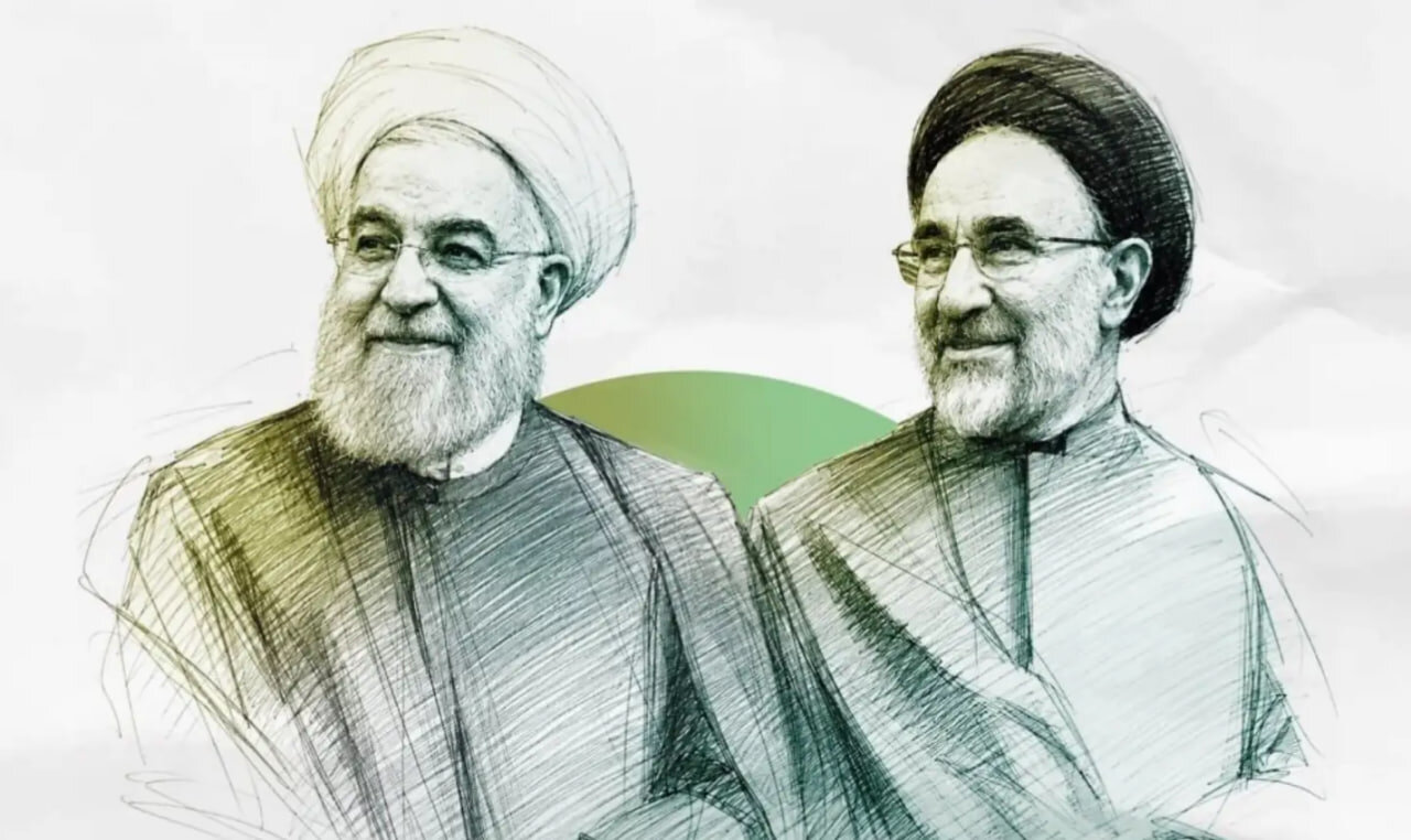 عکس | تصویری زیرخاکی و قدیمی از آیت الله جمارانی، سید محمد خاتمی و حسن روحانی در سفر حج