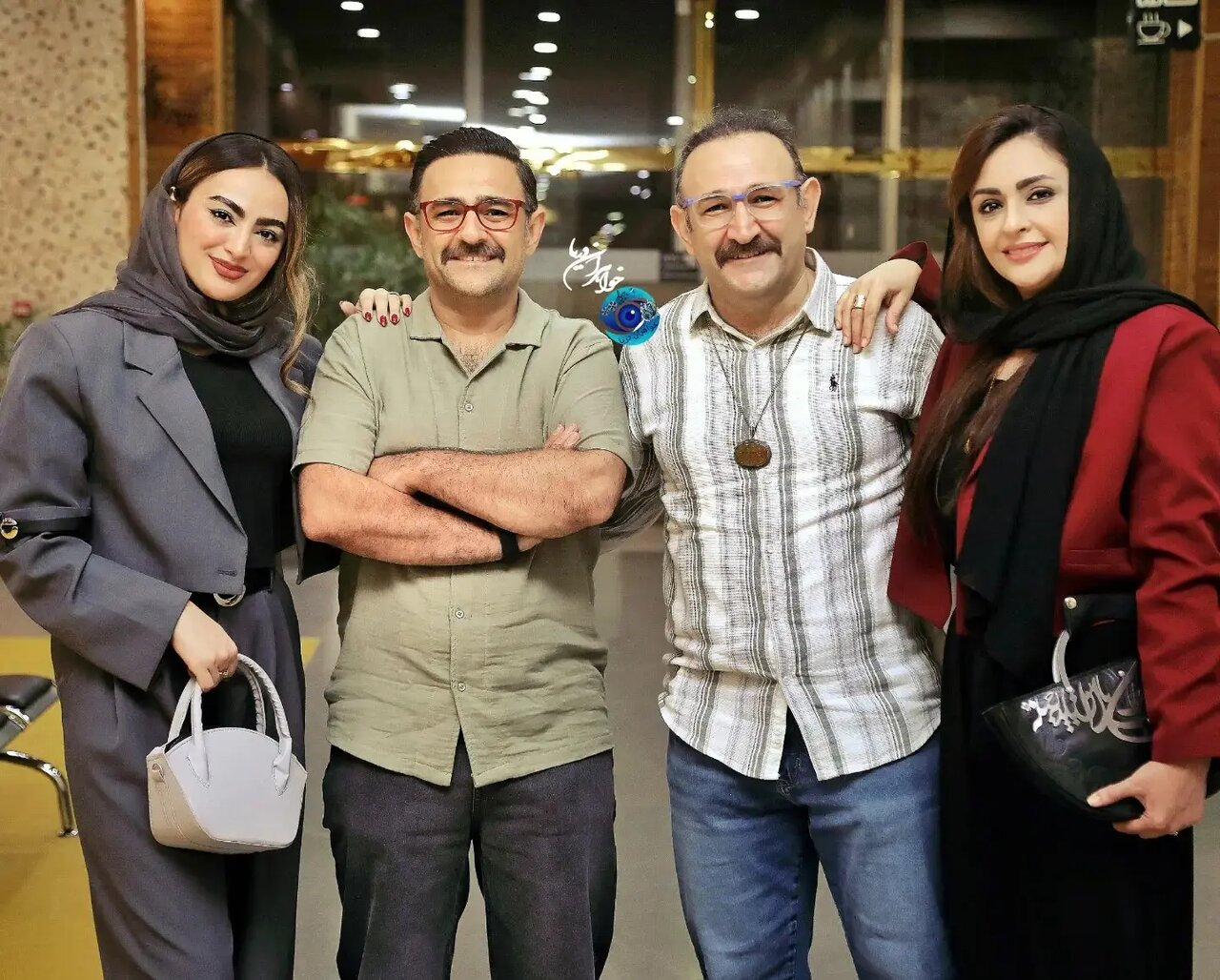 قاب خانوادگی هدایت هاشمی و علی هاشمی به همراه همسرانشان + عکس