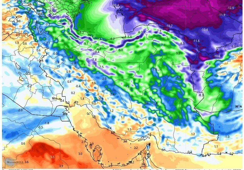 النینو در راه ایران؛ بیشترین بارشها در این روزها رخ خواهد داد