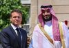 بن سلمان و ماکرون درباره وضعیت آبراه‌های حیاتی منطقه رایزنی کردند