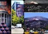 نقش خون در برابر خون و ترامپ را می‌کشیم بر ۲ دیوارنگاره پایتخت