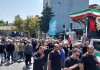مراسم تشییع پیکر دریانورد شهید نیما مرادی در بندرانزلی مراسم تشییع پیکر دریانورد شهید نیما مرادی در بندرانزلی