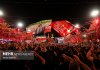 اجتماع شبانه زائران ایرانی در کربلا