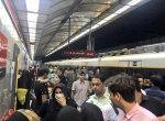 خودکشی در مترو تهران شایعه می باشد