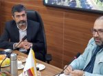 نشست مدیرعامل شرکت گاز استان با مدیرعامل فولاد خوزستان