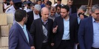 بازدید وزیر نیرو از پروژه تصفیه‌خانه فاضلاب خرمشهر