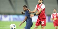 ببینید | گل اول پرسپولیس با ضربه فنی زاهدی؛ سکوها منفجر شد + (فیلم)