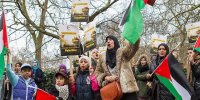ببینید | حرکت‌های خلاقانه حامیان فلسطین در سراسر جهان