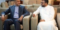 ببینید | استقبال جالب مردان سری‌لانکایی از وزیر خارجه ایران به روش سنتی در کلمبو