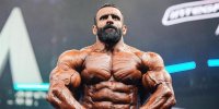 ببینید | هادی چوپان در کنار آرنولد شوارتزنگر