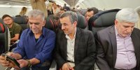 عکس | محمود احمدی‌نژاد در حال خواب در هواپیما