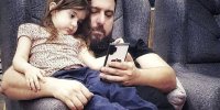 عکس | تصویری از مدل موی جدید محسن کیایی در کنار دخترش