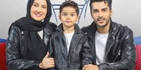 عکس | قابی دیدنی از ساعد سهیلی در کنار همسر خارجی و پسرش