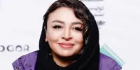 عکس | خونریزی سر مه‌لقا باقری در اتاق گریم