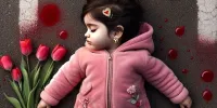 عکس | سنگ قبر دختر کاپشن صورتی به رنگ صورتی درآمد