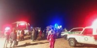 ۱۷ مصدوم درپی وقوع ۲ تصادف رانندگی در شرق و غرب کشور