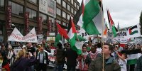 ایتالیا علیه اسرائیل/ تظاهرات گسترده در رم در حمایت از فلسطین