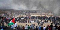 تظاهرات گسترده شهروندان مراکشی در حمایت از غزه
