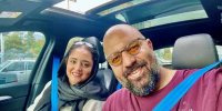 خوش‌گذرانی بازیگران ایرانی کنار آبشار نیاگارا + عکس