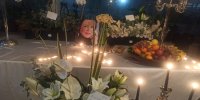 حضور هنرمندان در منزل بیتا فرهی