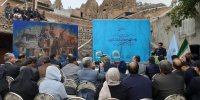 برگزاری جشن جهانی شدن کندوان در میان صخره‌های کله‌قندی