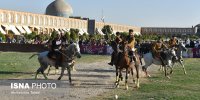 برگزاری چوگان در میدان نقش‌جهان