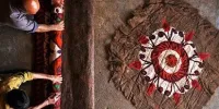 جشنواره گردشگری نمد و کشتی با شال در قطب نمدمالی در روستای ابرسج