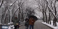 ویدیو/ بارش اولین برف زمستانی در اصفهان و بیرجند