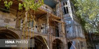 عملیات مرمت «گراند هتل» قزوین رسماً آغاز شد