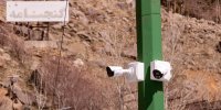 نصب دوربین مداربسته در محوطه کتیبه‌های گنجنامه همدان
