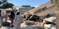 ریزش سقف کلیسا در مکزیک؛ ۴۹ نفر کشته و زخمی شدند/ عکس