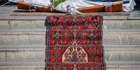 خداحافظی بازیگران با یکی از آخرین بازماندگان طنز فاخر ایران/ فردوس کاویانی بدرقه شد+عکس