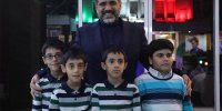 وزیر ارشاد درکنار بچه‌ها فیلم‌های ویژه کودکان را دید