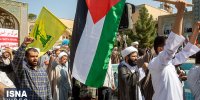 ویدیو/ اجتماع حوزویان در حمایت از مردم فلسطین + (فیلم)