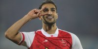 عکس‌| مهاجم پرسپولس در لیگ ژاپن