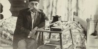 عکسی از شاه و پسرانش