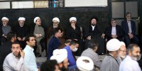 پسر آیت الله جنتی همنشین سیدحسن خمینی شد +عکس