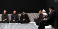عکسی از همنشینی آملی لاریجانی و محسنی اژه ای در محضر رهبری /فرمانده کل سپاه هم آمد