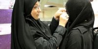 باز هم یک بنر پرحاشیه درباره حجاب/ عکس