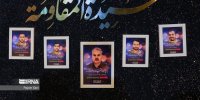 عکس هایی از وداع تلخ با پیکر ۵ فرمانده نظامی شهید شده در حمله اسرائیل