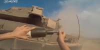 سرباز مقاومت با این حرکت شجاعانه تانک مرکاوا را تحقیر کرد + فیلم