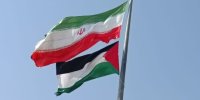 پرچم ایران بر دیوار مسجدالاقصی برافراشته شد