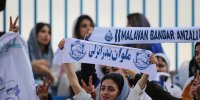 عکس| پرشورترین هواداران زن در فوتبال ایران