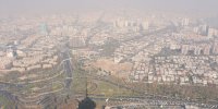 تصاویر عجیب از وضعیت هوا تهران که مدارس را به تعطیلی کشاند
