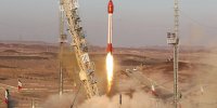 تصاویر | ایران به فضا کپسول زیستی پرتاب کرد