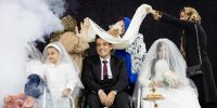 تصاویر زیبا و احساسی از مراسم ازدواج دو زوج در آسایشگاه کهریزک