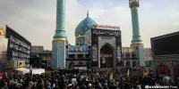 تصاویر همشهری از تشییع و تدفین پیکر شهید سیدرضی موسوی در امامزاده صالح(ع)