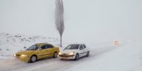جاده‌های غرق در برف کردستان | تصاویر