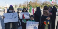تجمعی برای تقدیر از سپاه ؛ پلاکاردهای معنادار تجمع کنندگان | تصاویر