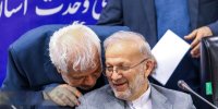 خوش و بش بادامچیان و متکی در یک مراسم رسمی | تصاویر